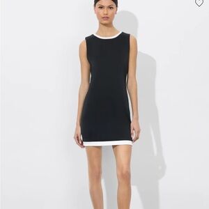Alice + Olivia Black and White Dress